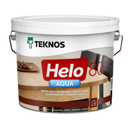 Лак Teknos Helo Aqua 80  3/2,7л во Владивостоке 
