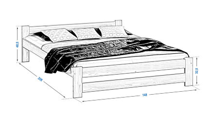Кровать Алесунд во Владивостоке 