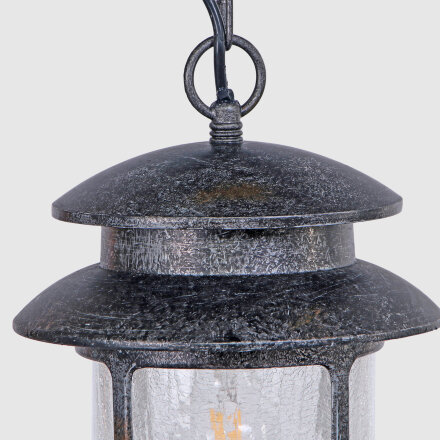 Садовый подвесной светильник WENTAI серебряный с чёрным (DH-4382L/816/) во Владивостоке 