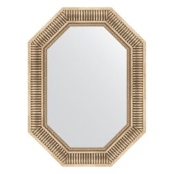Зеркало в багетной раме Evoform серебряный акведук 93 мм 57x77 см