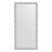 Зеркало в багетной раме Evoform чеканка белая 70 мм 76x156 см во Владивостоке 
