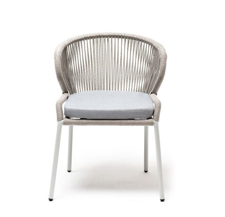 Плетеный стул Милан из роупа серый во Владивостоке 