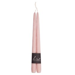 Набор Luz your senses Рустик из 2 свечей 30 см серо-розовый