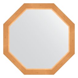 Зеркало в багетной раме Evoform сосна 62 мм 71,6х71,6 см