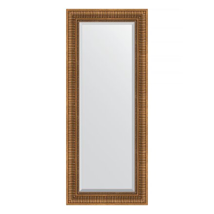 Зеркало с фацетом в багетной раме Evoform бронзовый акведук 93 мм 57х137 см во Владивостоке 