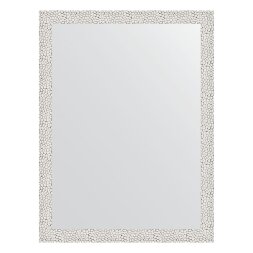 Зеркало в багетной раме Evoform чеканка белая 46 мм 61х81 см