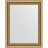 Зеркало в багетной раме Evoform бусы золотые 46 мм 38х48 см во Владивостоке 