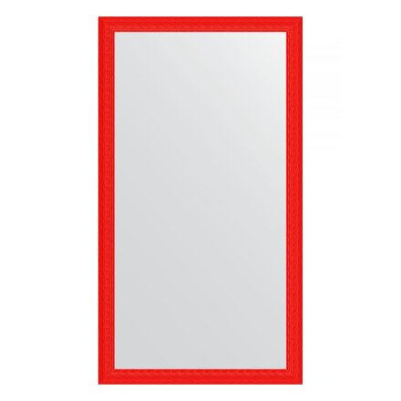 Зеркало напольное в багетной раме Evoform  красная волна 89 мм 112x201 см во Владивостоке 