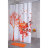 Штора для ванной Ridder Jardin оранжевый 180x200 см во Владивостоке 