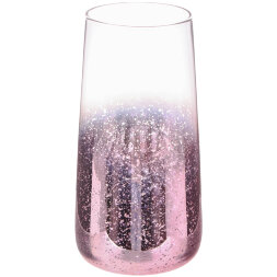 Набор стаканов FLW Craquel розовый 500 мл 4 шт