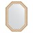 Зеркало в багетной раме Evoform золотые бусы на серебре 60 мм 51x71 см во Владивостоке 