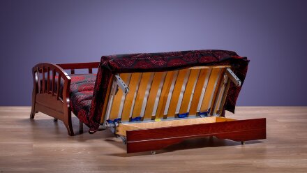 Комплект мягкой мебели Канопус с деревянными подлокотниками во Владивостоке 