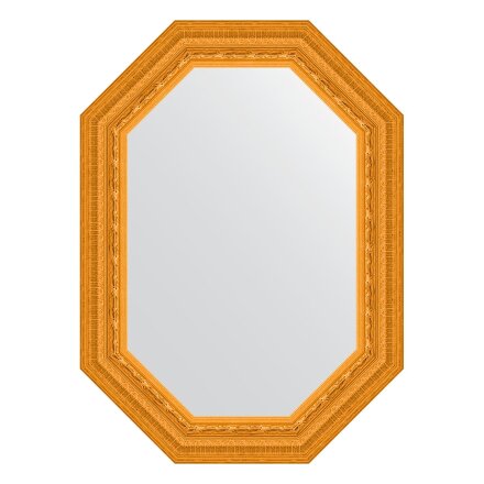 Зеркало в багетной раме Evoform сусальное золото 80 мм 54x74 см во Владивостоке 