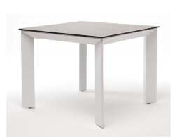 Обеденный стол из HPL 90 Венето серый гранит