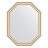 Зеркало в багетной раме Evoform золотые бусы на серебре 60 мм 71x91 см во Владивостоке 