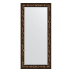 Зеркало с фацетом в багетной раме Evoform византия бронза 99 мм 79х169 см