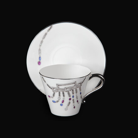 Чайный сервиз Hankook/Prouna Тифани с кристаллами Swarovski 22 предмета во Владивостоке 