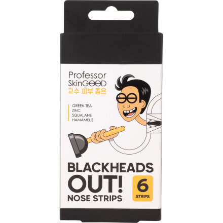 Полоски для носа Professor SkinGood Blackheads out 6 шт во Владивостоке 