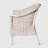 Кресло Rattan grand Roma white wash с подушкой во Владивостоке 