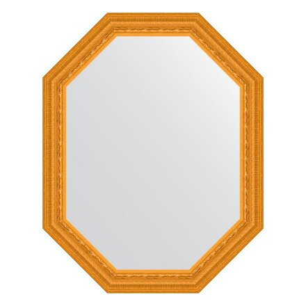 Зеркало в багетной раме Evoform сусальное золото 80 мм 74x94 см во Владивостоке 