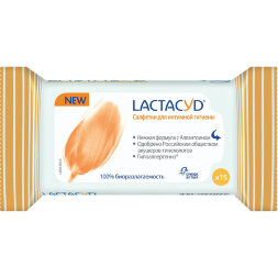 Салфетки для интимной гигиены Lactacyd 15 шт