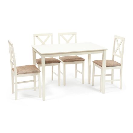 Комплект мебели TC ivory стол и 4 стула во Владивостоке 