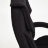 Кресло ТС 65х53х129 см флок черный во Владивостоке 