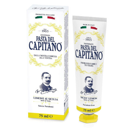 Премиум Зубная паста Pasta del Capitano &quot;Сицилийский лимон&quot; 75 мл во Владивостоке 