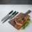 Набор кухонных ножей Gipfel Japanese 3 предмета в деревянной коробке во Владивостоке 