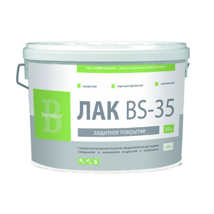 Лак защитный Bayramix BS35 фасадный 2,5 кг во Владивостоке 