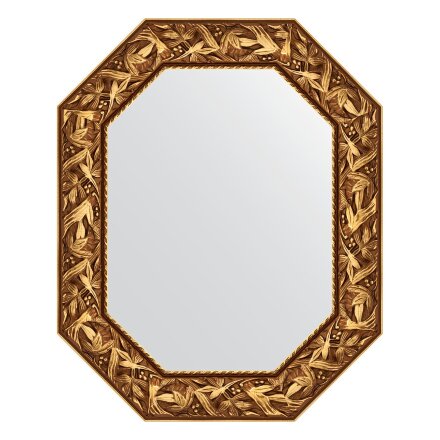 Зеркало в багетной раме Evoform византия золото 99 мм 63x78 см во Владивостоке 