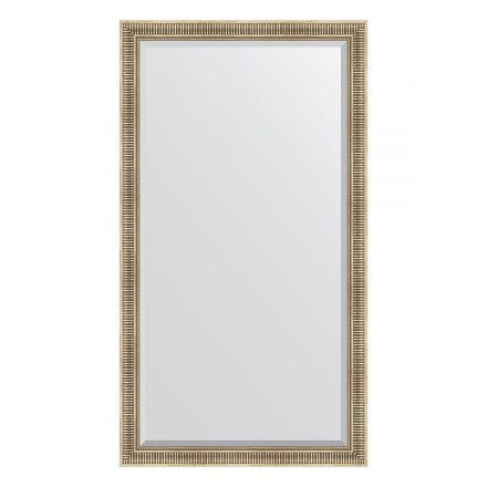 Зеркало напольное с фацетом в багетной раме Evoform серебряный акведук 93 мм 112x202 см во Владивостоке 