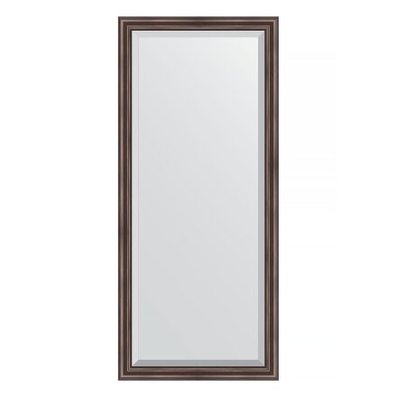 Зеркало с фацетом в багетной раме Evoform палисандр 62 мм 71х161 см во Владивостоке 