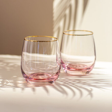 Набор стаканов FLW Gradient розовый 350 мл 4 шт во Владивостоке 