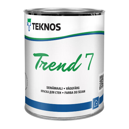 Краска Teknos Тренд 7 рм3 1/0.9л во Владивостоке 