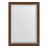 Зеркало с фацетом в багетной раме Evoform орех 65 мм 72х102 см во Владивостоке 