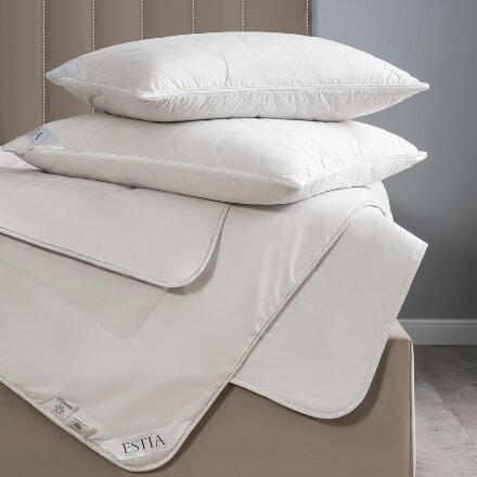 Одеяло Estia Монте Кальво белое 200х210 см (99.62.82.0001) во Владивостоке 