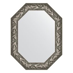 Зеркало в багетной раме Evoform византия серебро 99 мм 68x88 см
