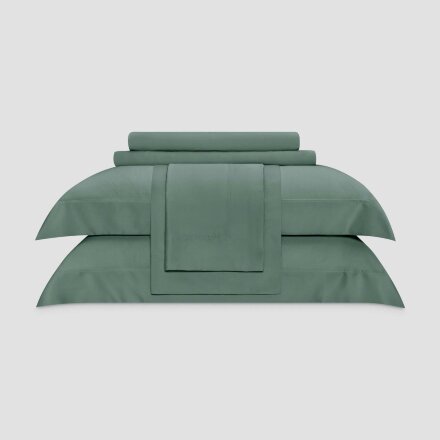 Комплект постельного белья Togas Сенса зелёный Двуспальный евро во Владивостоке 