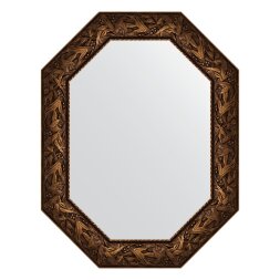 Зеркало в багетной раме Evoform византия бронза 99 мм 68x88 см