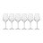 Набор бокалов Krosno Авангард для вина 0,39 л во Владивостоке 