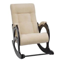 Кресло-качалка, модель 44 б/л, венге, Verona Vanilla