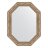 Зеркало в багетной раме Evoform виньетка античное серебро 85 мм 65x85 см во Владивостоке 
