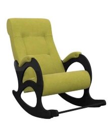 Кресло-качалка, модель 44 б/л, венге, Verona Apple Green