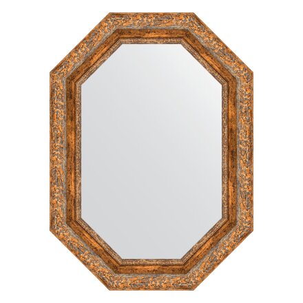 Зеркало в багетной раме Evoform виньетка античная бронза 85 мм 55x75 см во Владивостоке 