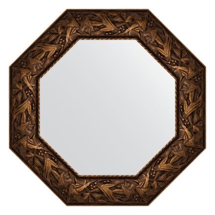 Зеркало в багетной раме Evoform византия бронза 99 мм 63x63 см во Владивостоке 
