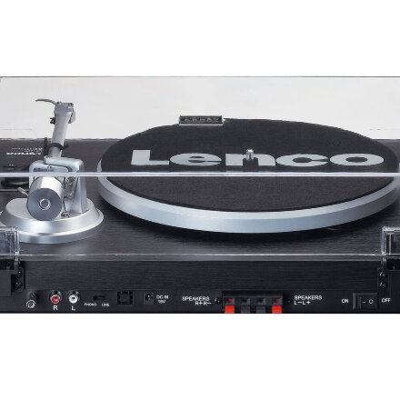 Проигрыватель виниловых пластинок Lenco LS-500 Black во Владивостоке 
