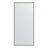 Зеркало в багетной раме Evoform волна алюминий 46 мм 71х151 см во Владивостоке 