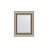 Зеркало с фацетом в багетной раме Evoform состаренное серебро с плетением 70 мм 43х53 см во Владивостоке 