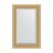 Зеркало с фацетом в багетной раме Evoform сусальное золото 80 мм 55х85 см во Владивостоке 